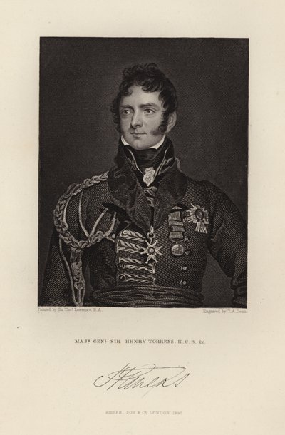 Mayor General Sir Henry Torrens de Thomas Lawrence