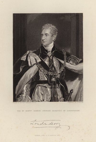 Marqués de Londonderry de Thomas Lawrence
