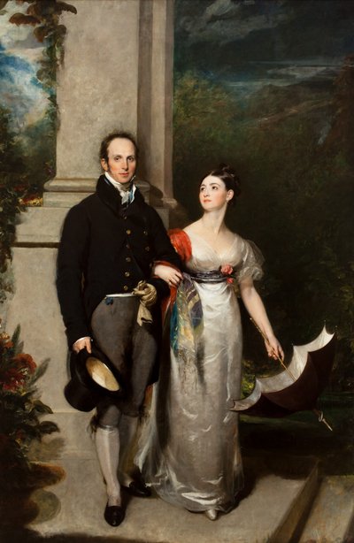 Mr and Mrs James Dunlop, c.1825 (óleo sobre lienzo) de Thomas Lawrence