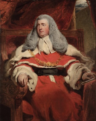 Retrato de Edward Law, 1er Barón Ellenborough, M.P. de Thomas Lawrence