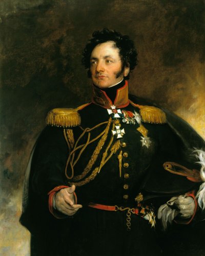 Retrato del General Fyodor Petrovich Uvarov 1773-1824, 1818 de Thomas Lawrence
