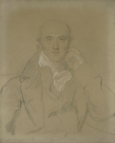 Retrato de George Canning, M.P. (1770-1827), medio cuerpo, sentado de Thomas Lawrence