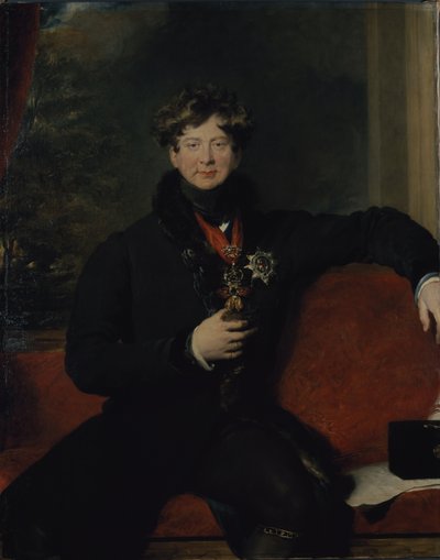 Retrato de Jorge IV de Thomas Lawrence