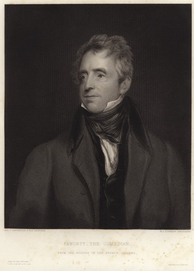 Retrato de John Fawcett de Thomas Lawrence