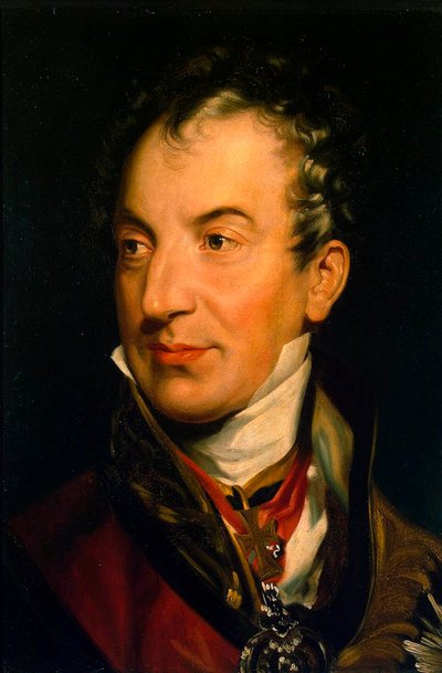 Retrato de Klemens Wenzel, Príncipe von Metternich de Thomas Lawrence