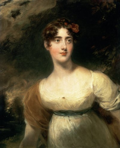 Retrato de Lady Emily Harriet Wellesley-Pole, luego Lady Raglan de Thomas Lawrence