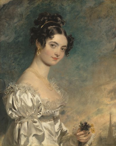 Retrato de Lady Selina Meade (1797-1872) (óleo sobre lienzo) de Thomas Lawrence