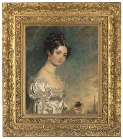 Retrato de Lady Selina Meade (1797-1872) (óleo sobre lienzo) de Thomas Lawrence