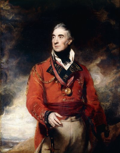 Retrato del teniente general Sir Thomas Graham, K.B., luego 1er Barón Lynedoch de Thomas Lawrence