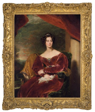Retrato de Mary, Condesa de Wilton, 1829 de Thomas Lawrence