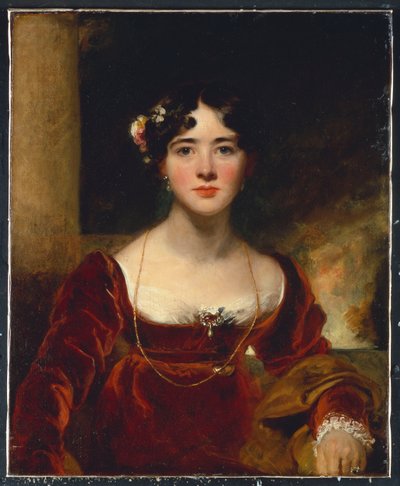 Retrato de la Sra. John Allnutt, c.1810-15 de Thomas Lawrence