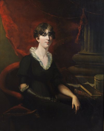 Retrato de una dama, posiblemente Sarah Harriet Burney (1772-1884) de Thomas Lawrence