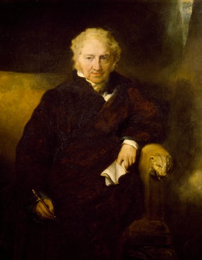 Retrato del pintor Johann Heinrich Fussli, por Thomas Lawrence de Thomas Lawrence