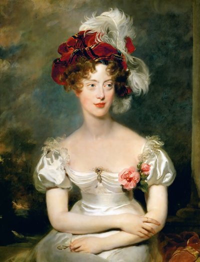 Princesa Carolina de Nápoles y Sicilia 1798-1870, Duquesa de Berry de Thomas Lawrence