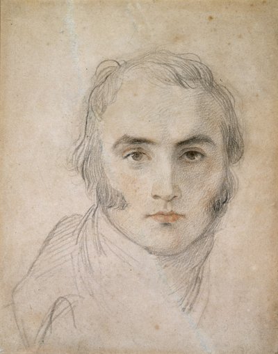 Autorretrato, siglo XVIII de Thomas Lawrence