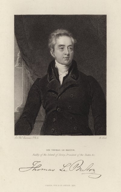 Sir Thomas Le Breton de Thomas Lawrence