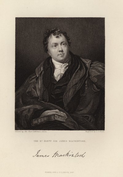 El Muy Honorable Sir James Mackintosh de Thomas Lawrence