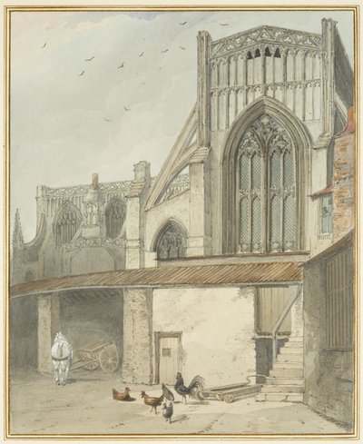 Extremo del transepto norte de St Mary Redcliffe de Thomas Leeson the Elder Rowbotham