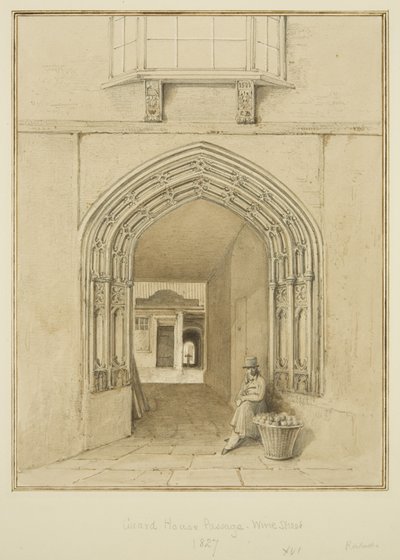 Pasaje de la Casa de Guardia, Wine Street de Thomas Leeson the Elder Rowbotham