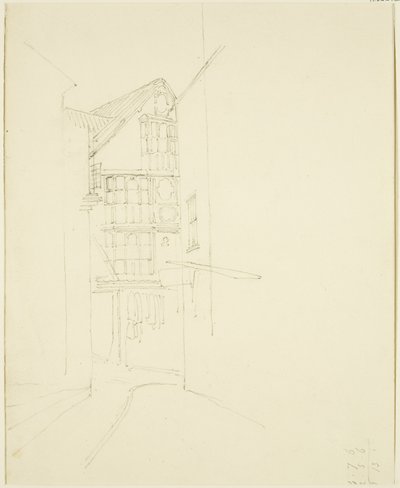 Mirando hacia el Pithay desde Wine Street de Thomas Leeson the Elder Rowbotham