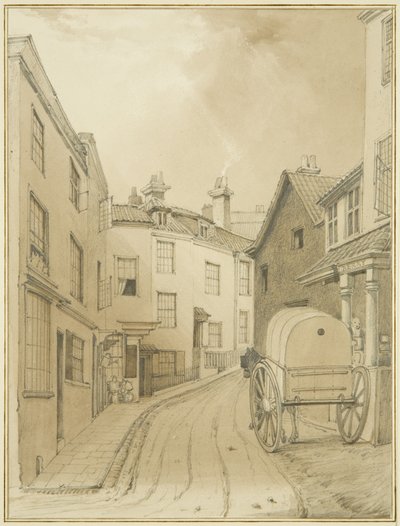 Extremo inferior de Griffin Lane de Thomas Leeson the Elder Rowbotham