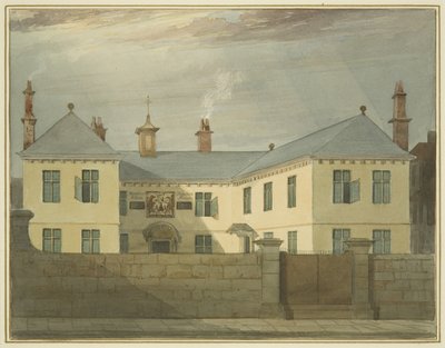 Almshouses de Merchant Taylors, Merchant Street de Thomas Leeson the Elder Rowbotham