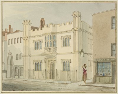 Nueva fachada de las Casas de Beneficencia de White de Thomas Leeson the Elder Rowbotham