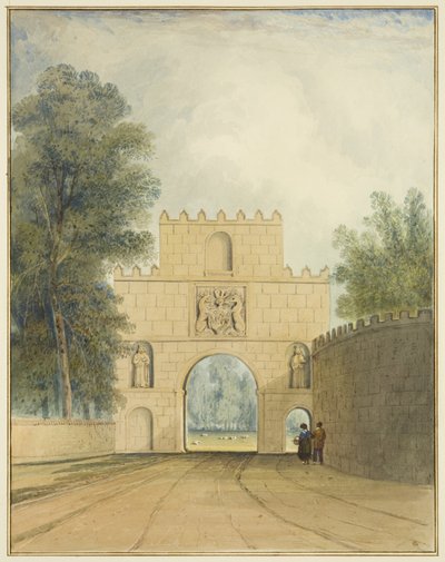 Lado norte de la Puerta en Arno