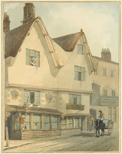 Casa antigua en Thomas Street de Thomas Leeson the Elder Rowbotham