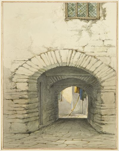 Pasaje Arqueado fuera de Marsh Street de Thomas Leeson the Elder Rowbotham