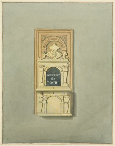 Caja de los Pobres en la Iglesia de San Juan de Thomas Leeson the Elder Rowbotham