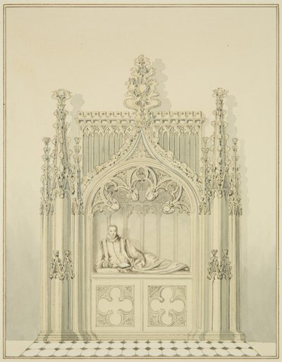 Monumento de Whitson, bajo la torre de la Iglesia de St Nicholas de Thomas Leeson the Elder Rowbotham