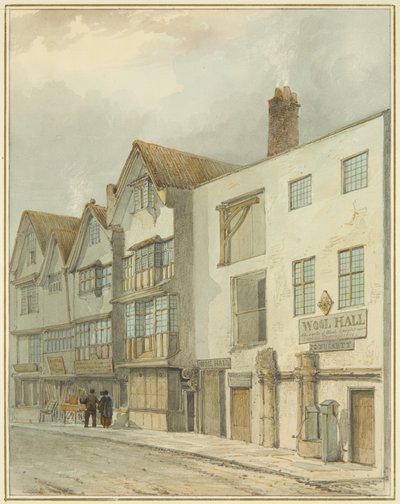 Wool Hall en Thomas Street de Thomas Leeson the Elder Rowbotham