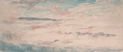 Estudio de nubes - Alto con flecos azules y rojos - Cúmulos de Thomas Lindsay