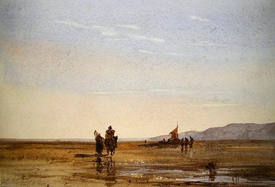 Escena de playa de Thomas Lound