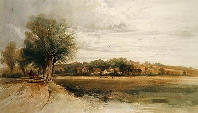 Figuras en un camino de Thomas Lound