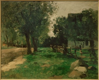 Calle del pueblo de Thomas Ludwig Herbst