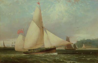 El yate Arundel del 12º duque de Norfolk de Thomas Luny