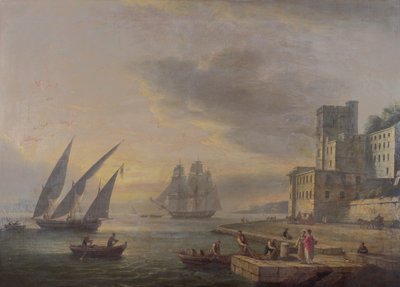 La Bahía de Nápoles desde Posillipo, c.1829 de Thomas Luny