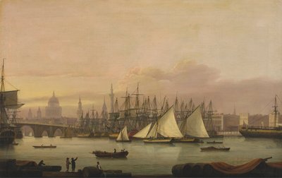 Puerto de Londres de Thomas Luny