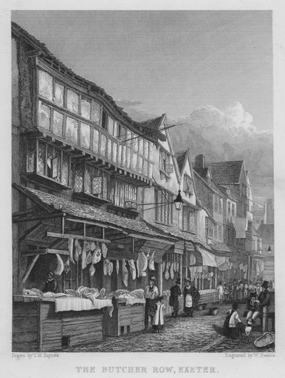 La Calle del Carnicero, Exeter de Thomas Mann (after) Baynes