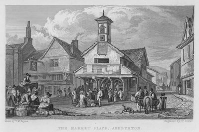 La Plaza del Mercado, Ashburton de Thomas Mann (after) Baynes