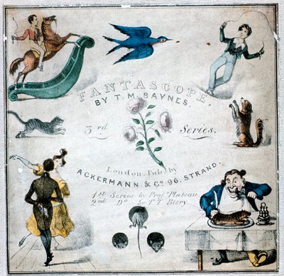 Folleto de instrucciones para un Fantascope, 1833 de Thomas Mann Baynes