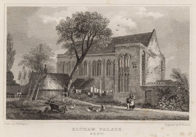 Palacio de Eltham, Kent de Thomas Mann Baynes