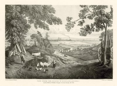 Vista desde las laderas del Arco de Highgate de Thomas Mann Baynes