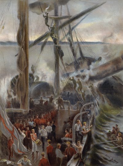El naufragio del Birkenhead de Thomas Marie Madawaska Hemy