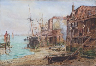 Un Rincón del Viejo Greenwich, 1904 de Thomas Marie Madawaska Hemy