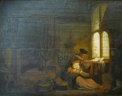 Escena doméstica de Thomas Mathisen