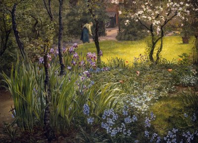 Un jardín londinense de Thomas Matthews Rooke