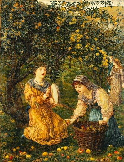 Recolectando manzanas de Thomas Matthews Rooke